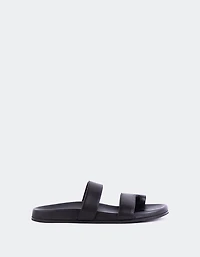 Fairlee Black Leather