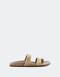 Fairlee Khaki Suede
