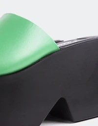 Fidèle Green Leather