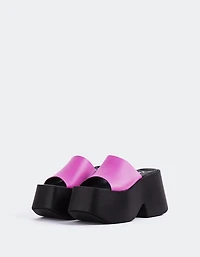 Fidèle Fucshia Leather