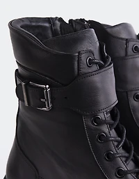 Flensburg Black Leather