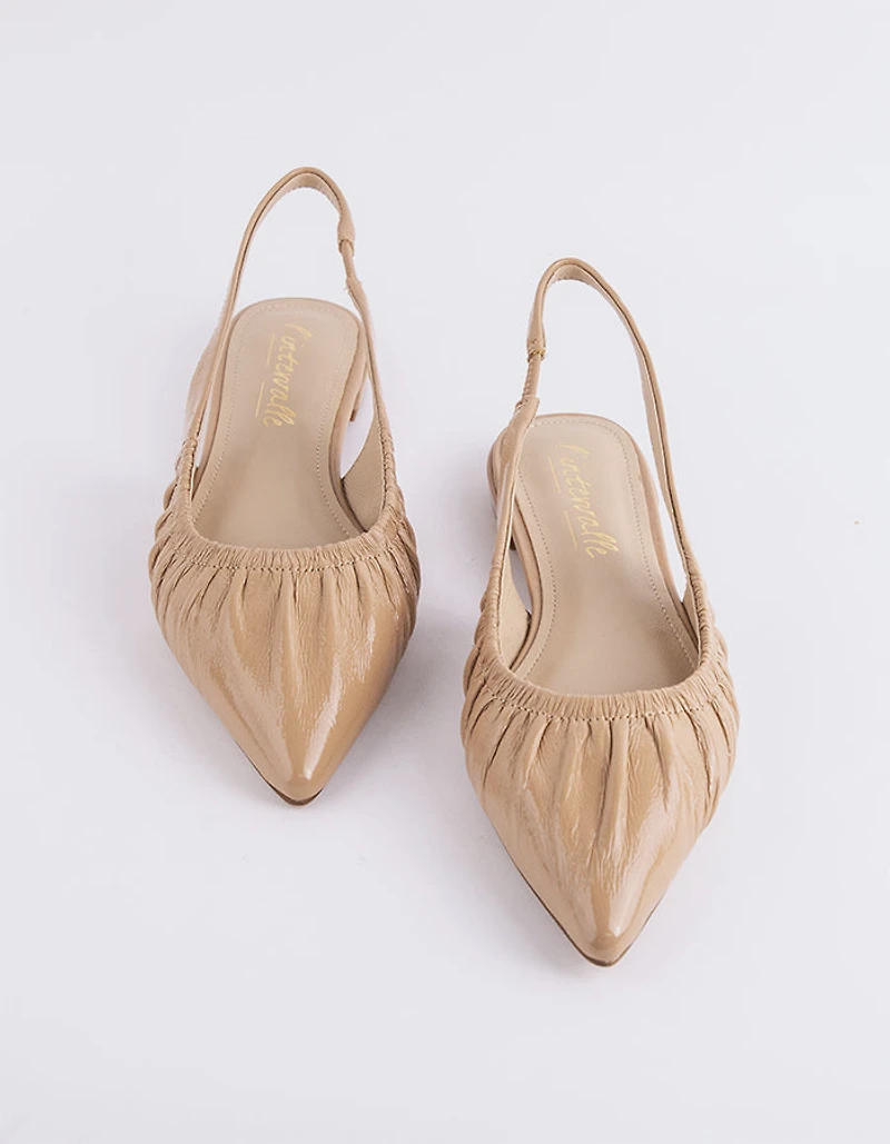 Fransy Nude Leather