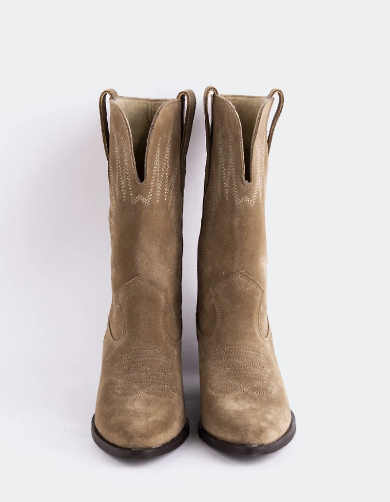 Freyr Taupe Suede