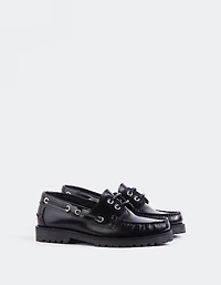 Gaia Black Leather