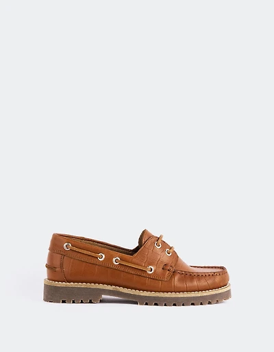 Gaia Chestnut Croco