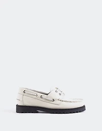 Gaia Off White Leather