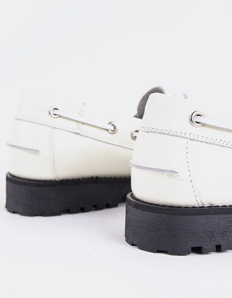 Gaia Off White Leather