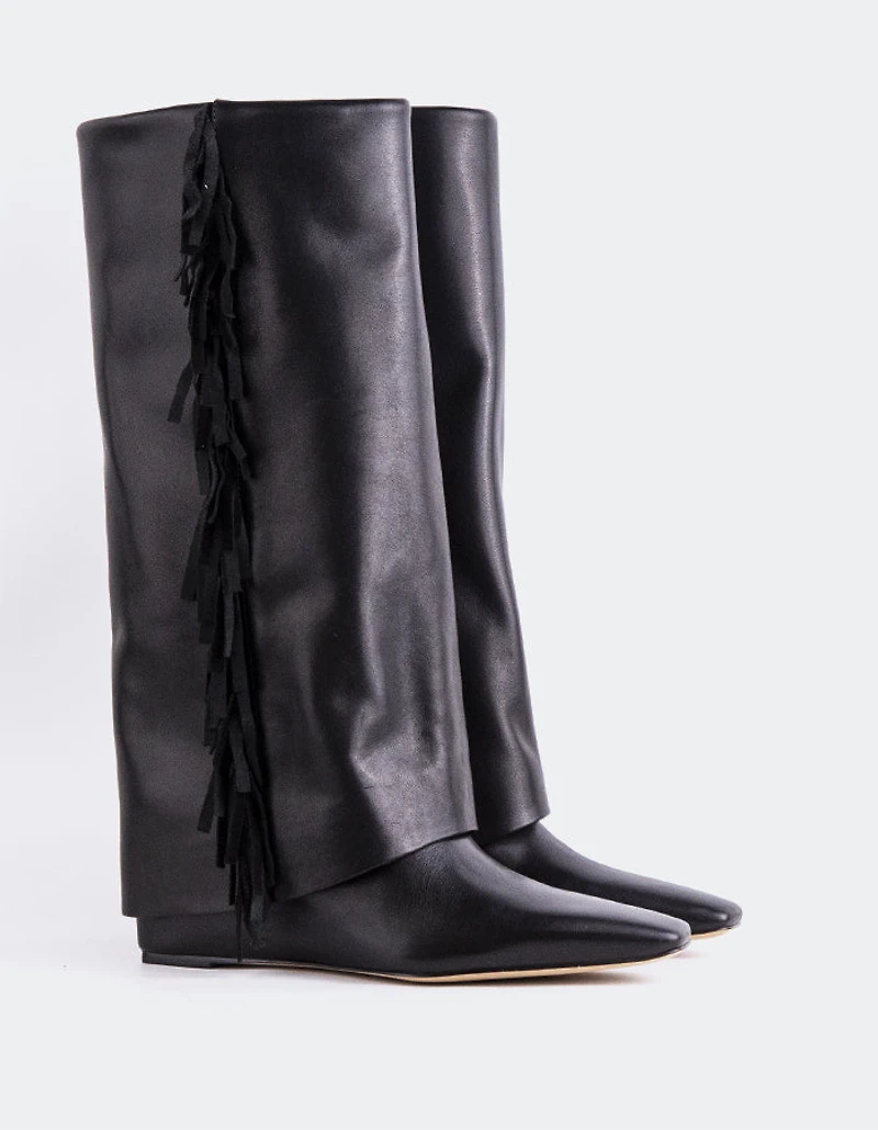 Galvani Black Leather