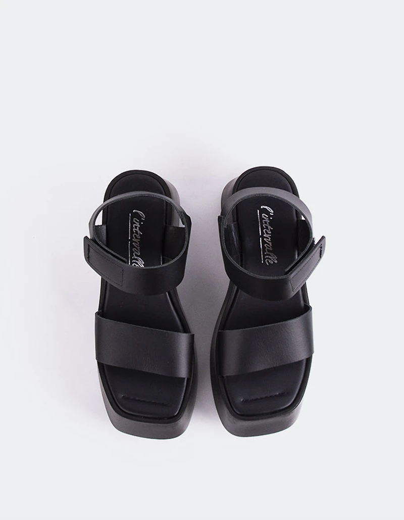 Gentil Black Leather