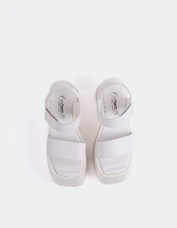 Gentil White Leather
