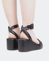 Geralda Black Leather