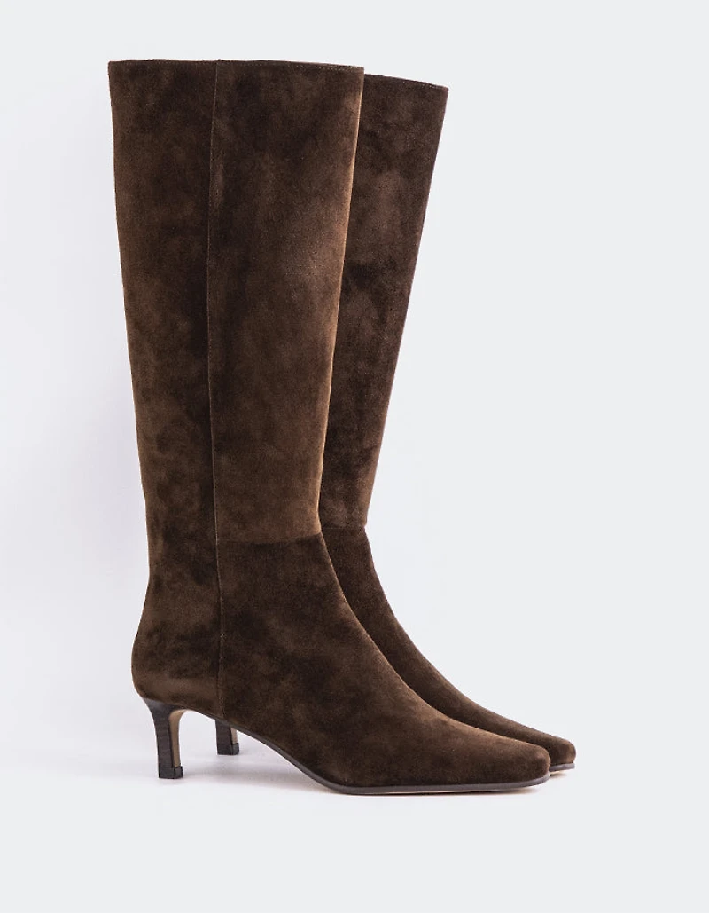 Giulia Brown Suede