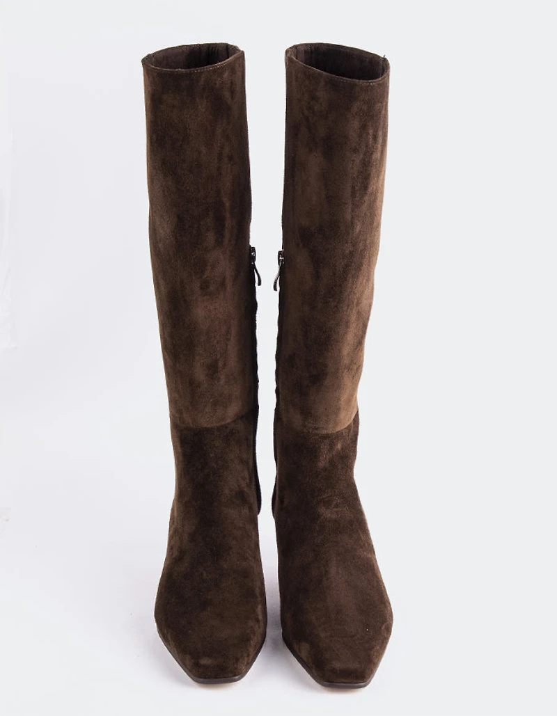 Giulia Brown Suede