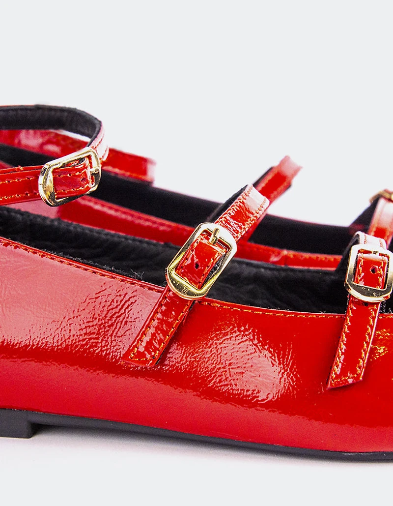 Glimmer Red Patent