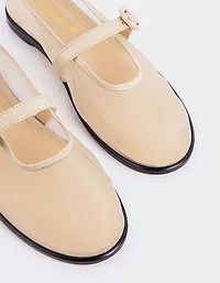 Glint Off White Mesh