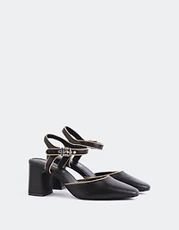 Gouda Black Leather