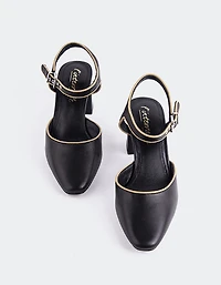 Gouda Black Leather