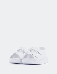 Grafton White Leather