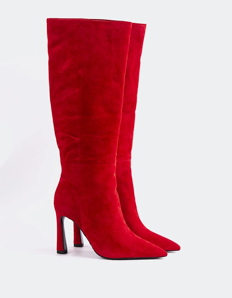 Grimani Red Suede