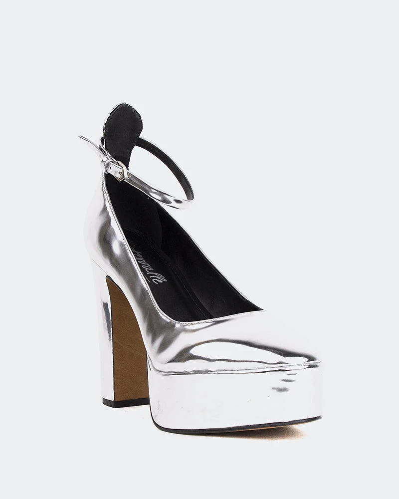 Habibi Silver Mirror