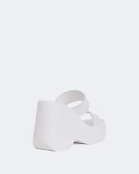Hadid White Leather