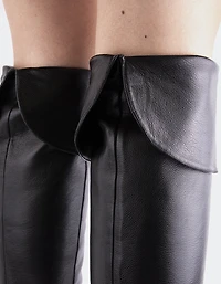 Hazley Black Leather