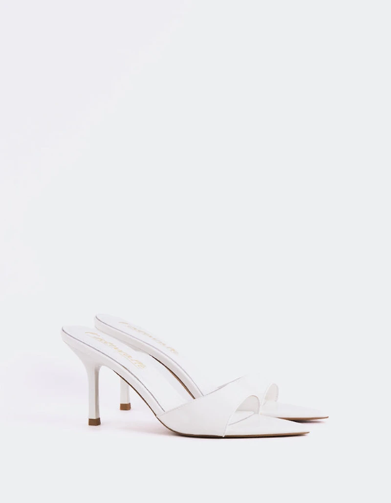Hedel Off White Patent