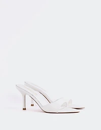Hedel Off White Patent