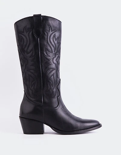 Heimdall Black Leather