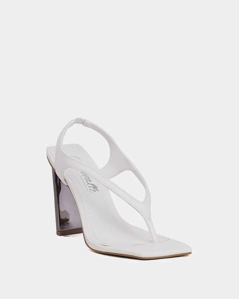 Icon White Leather