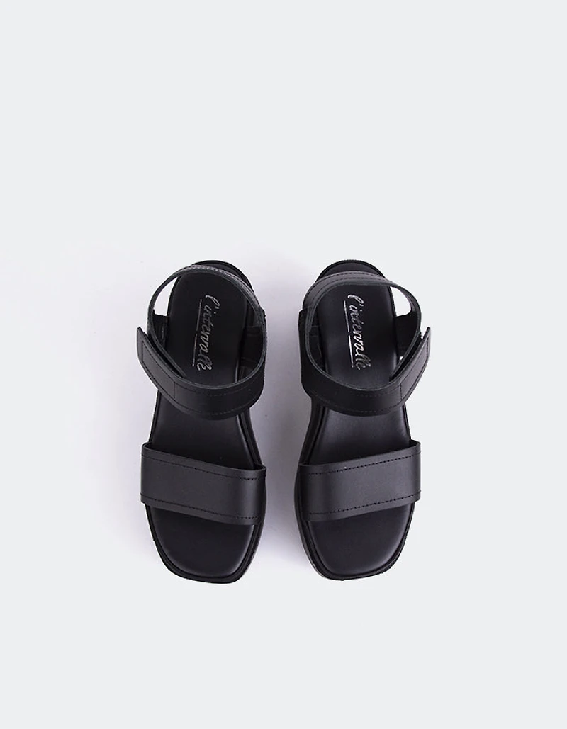 Ideal  Black Leather