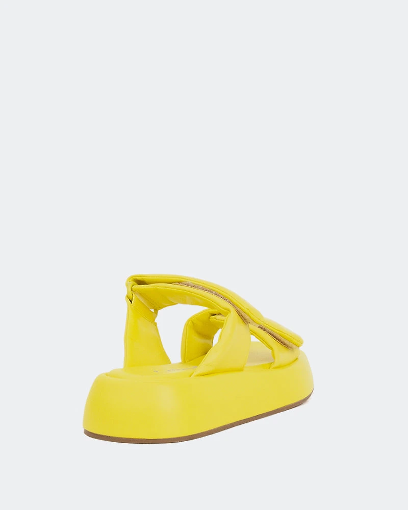 Isoria Yellow Leather