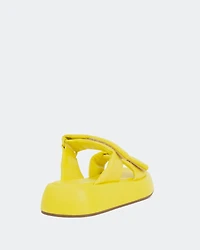 Isoria Yellow Leather