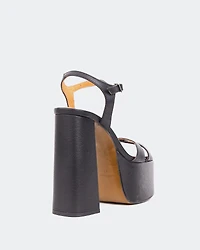 Ives Black Leather