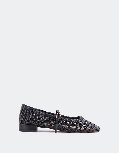 Izaro Black Woven