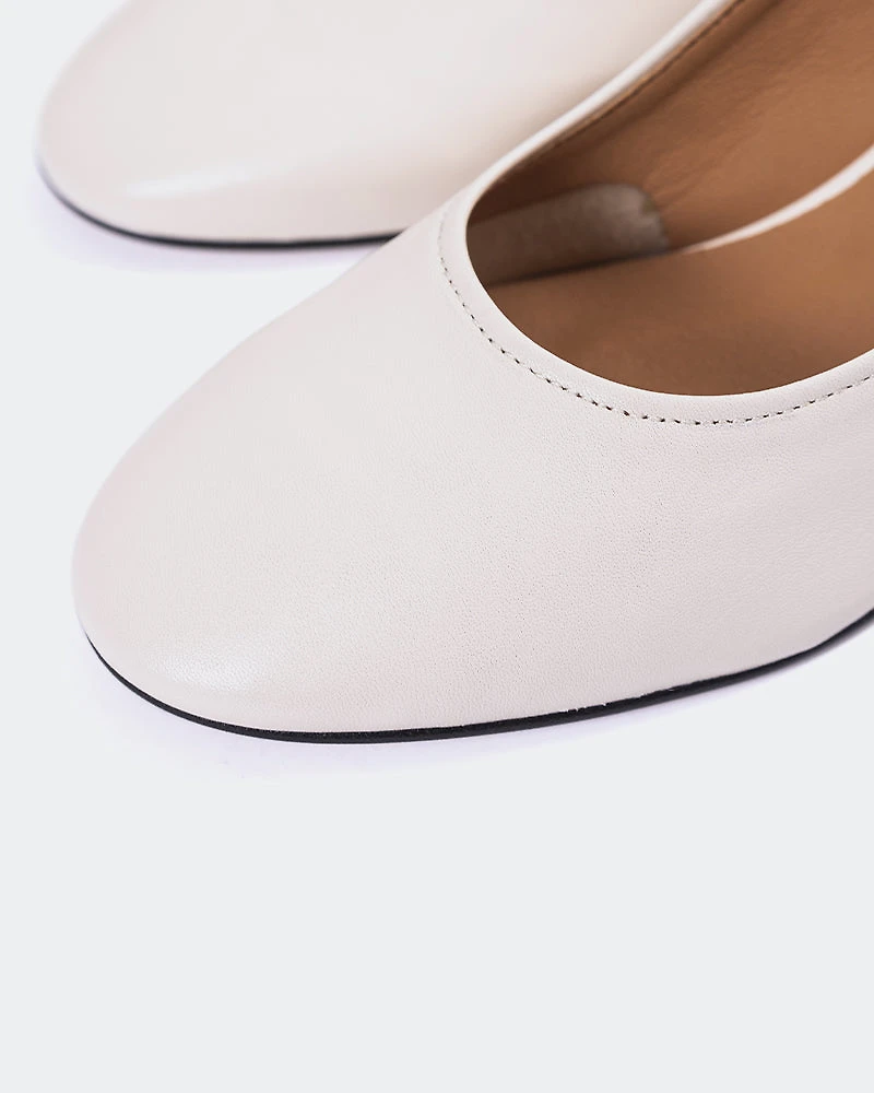 Jarotes Off White Leather