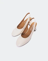 Jarotes Off White Leather