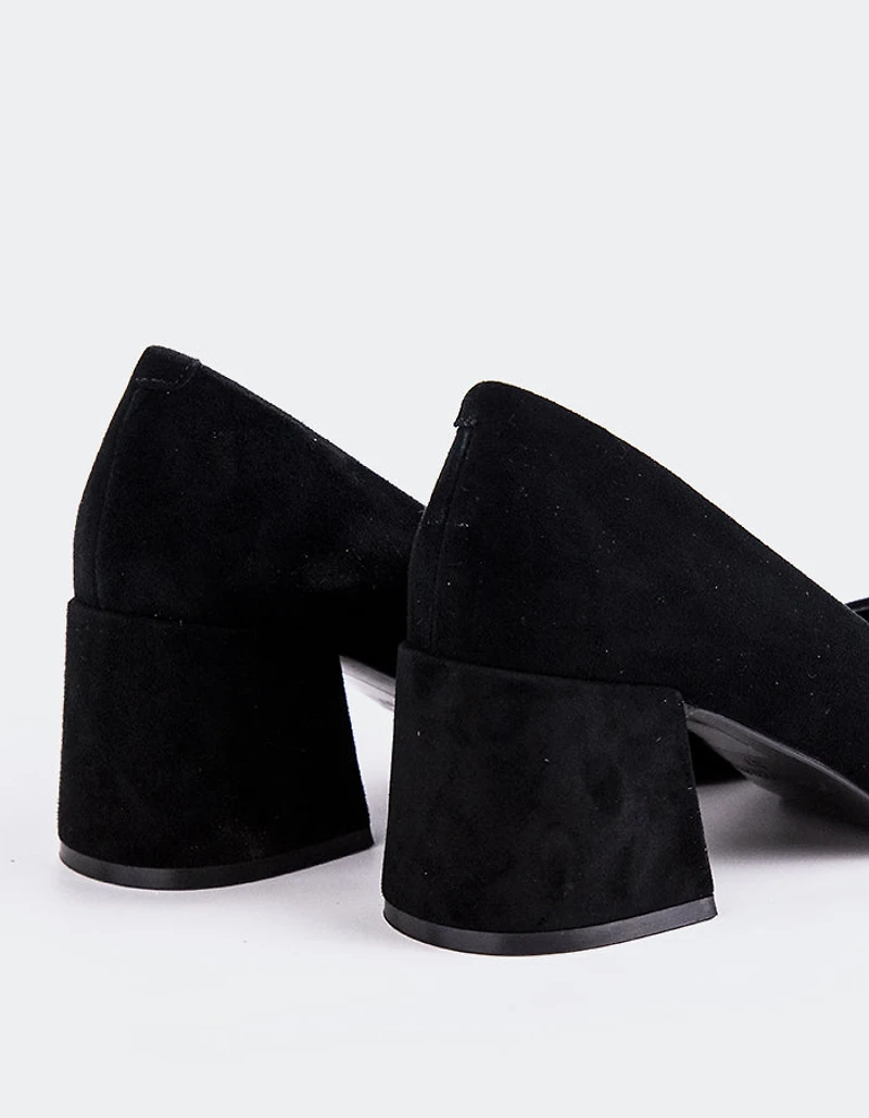 Josephine Black Suede