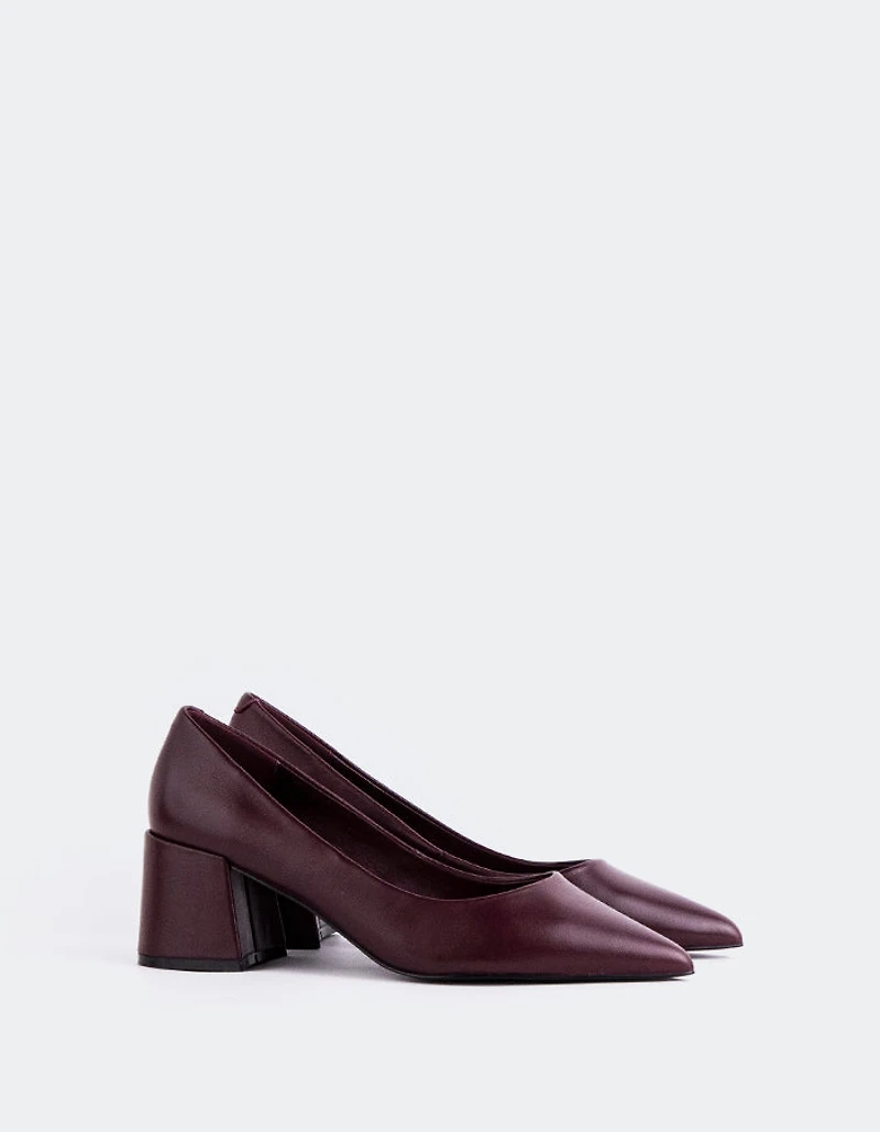 Josephine Burgundy Leather