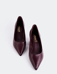 Josephine Burgundy Leather