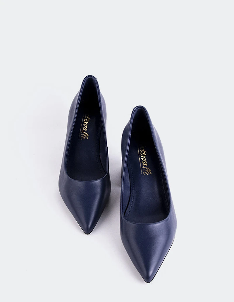 Josephine Navy Leather