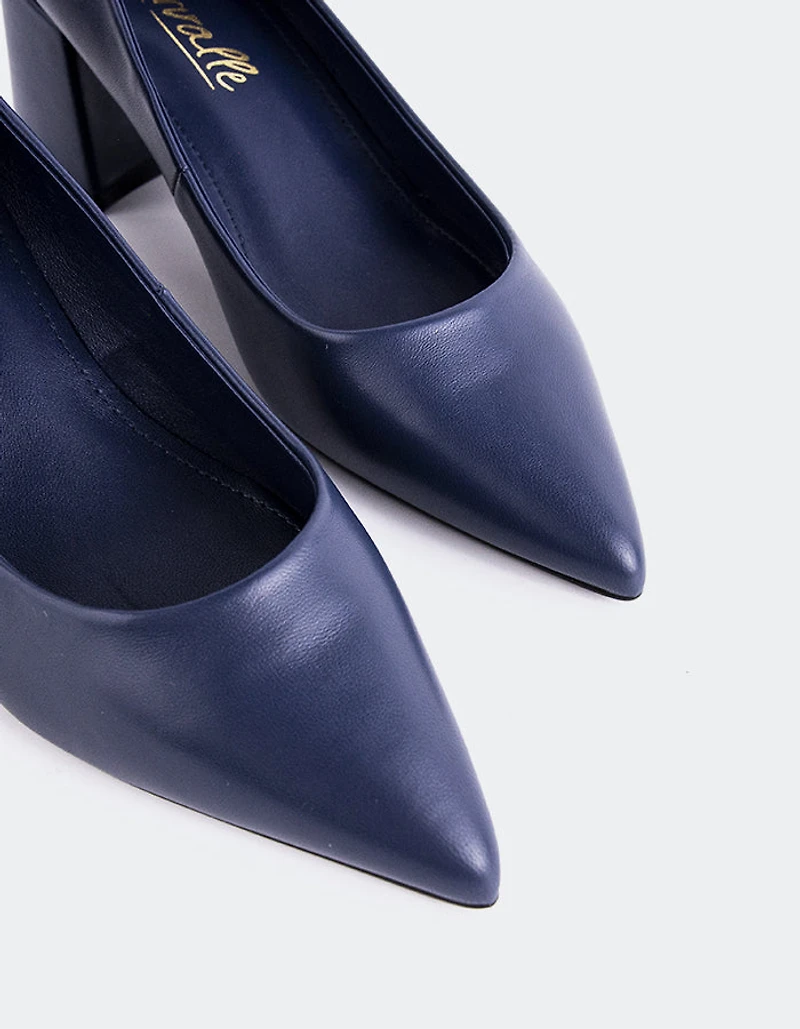 Josephine Navy Leather