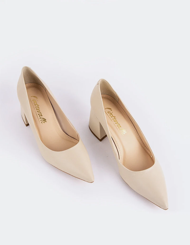 Josephine Off White Leather