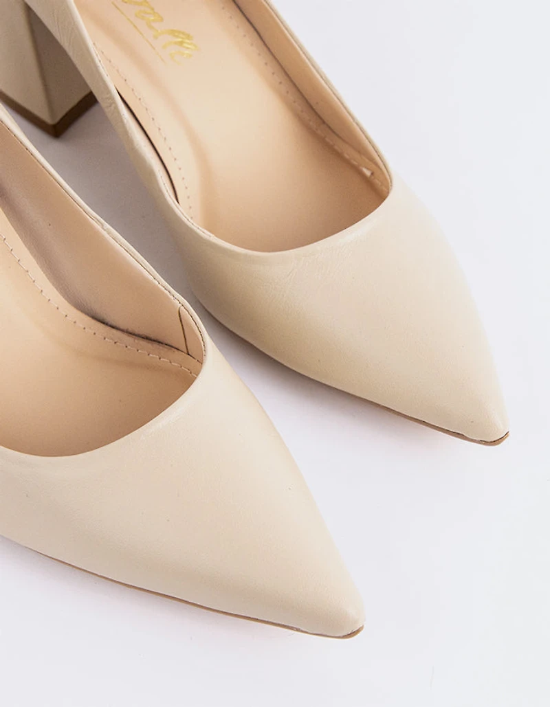Josephine Off White Leather