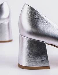 Josephine Silver Leather