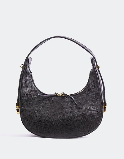 Josette Black Leather