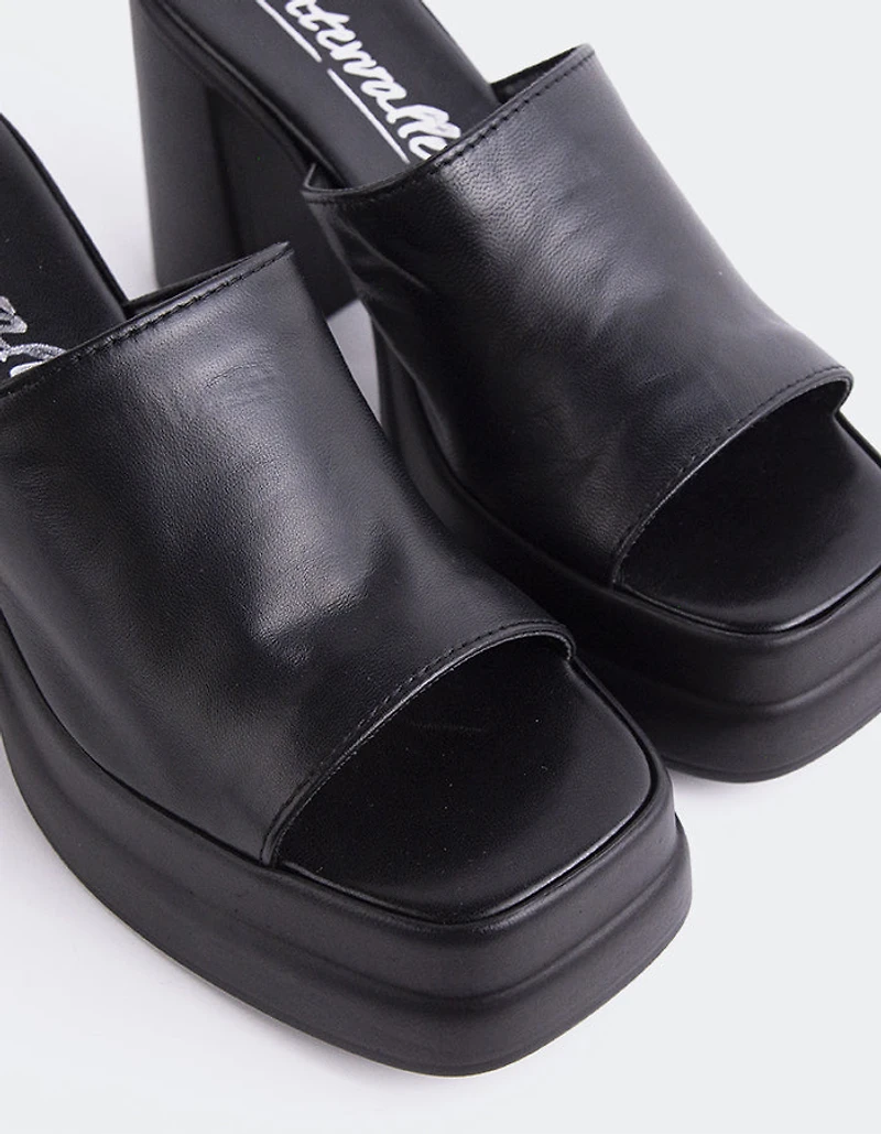 Kalamata Black Leather