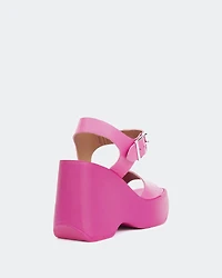 Kendall Fuchsia Leather
