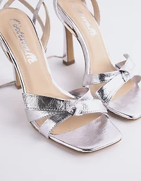 Kiley Silver Leather