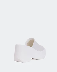 Klum White Leather